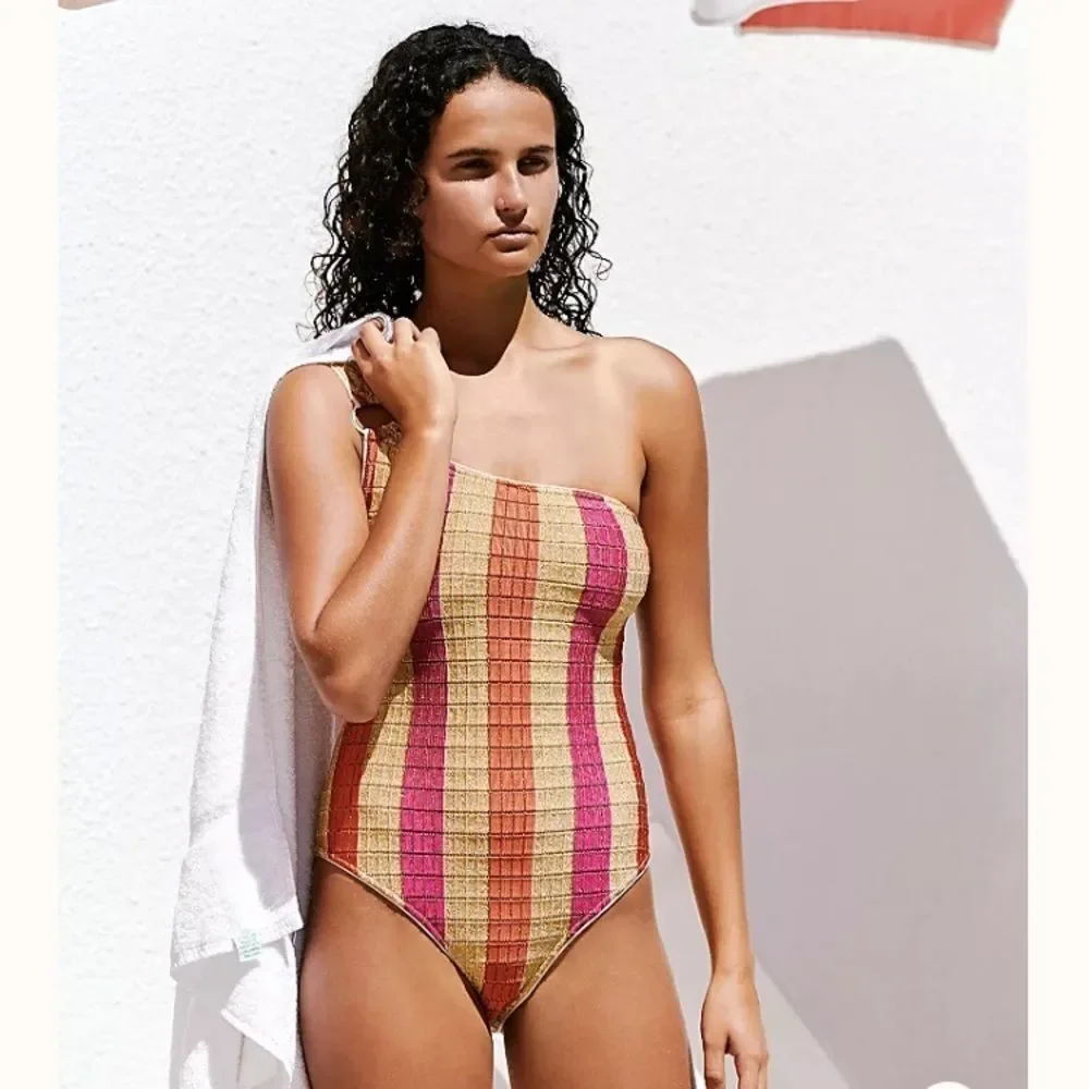 New FP Suboo Jacquelyn One Shoulder Swimsuit - Picture 2 of 4